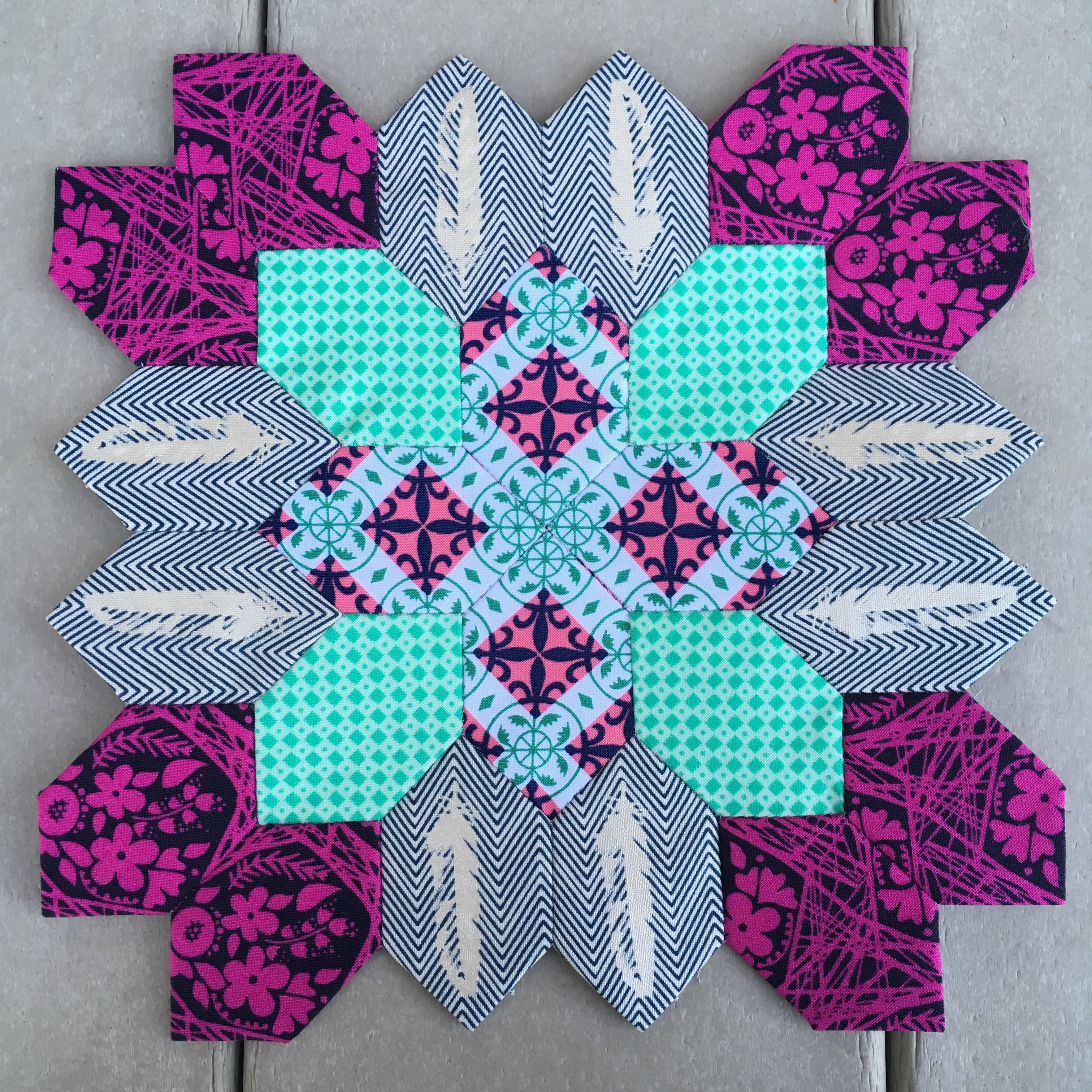 »Starting My Modern Lucy Boston Quilt«