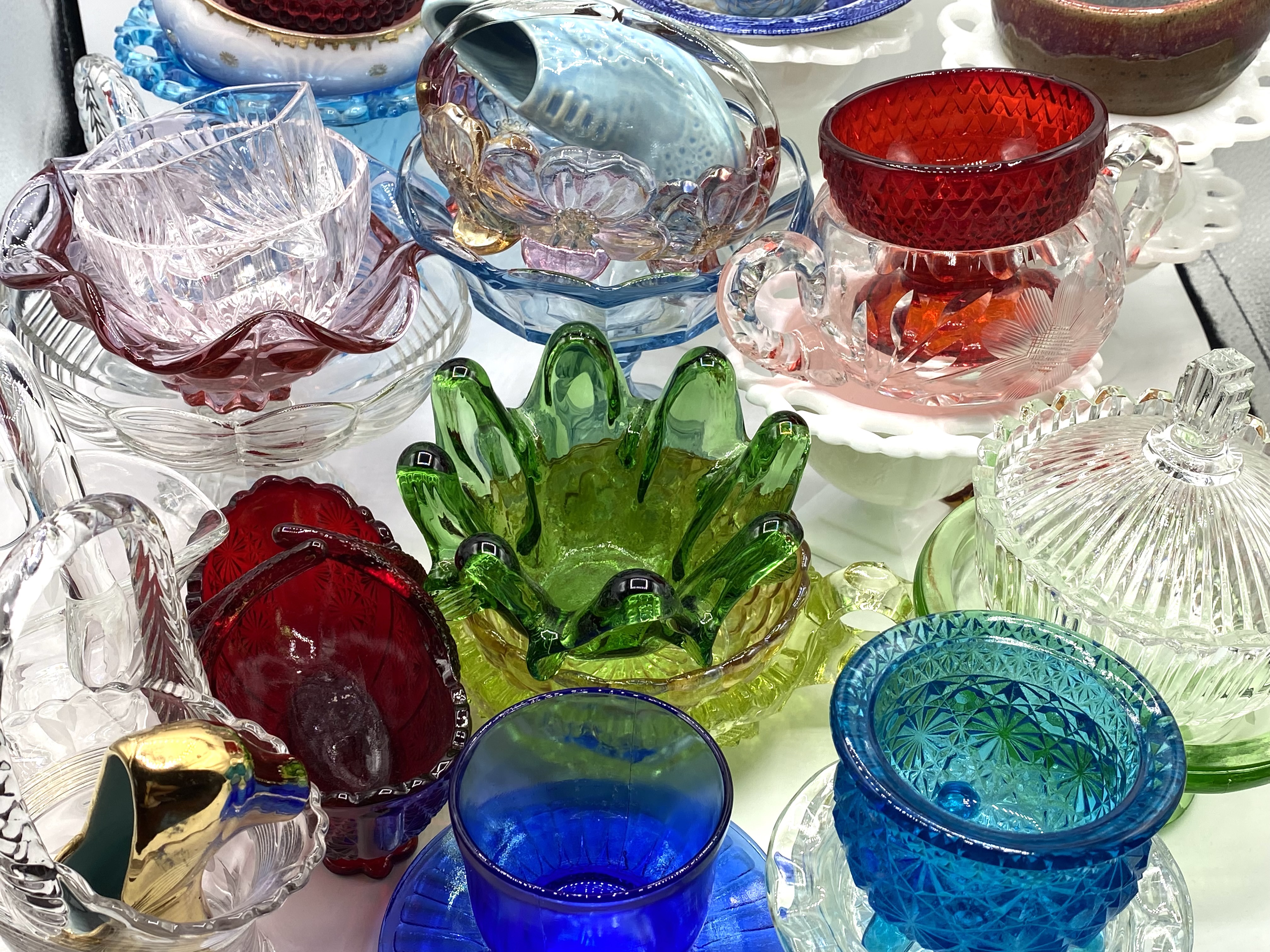 Glass Reveal Box #8 and a Peek at my Cherish Quilt